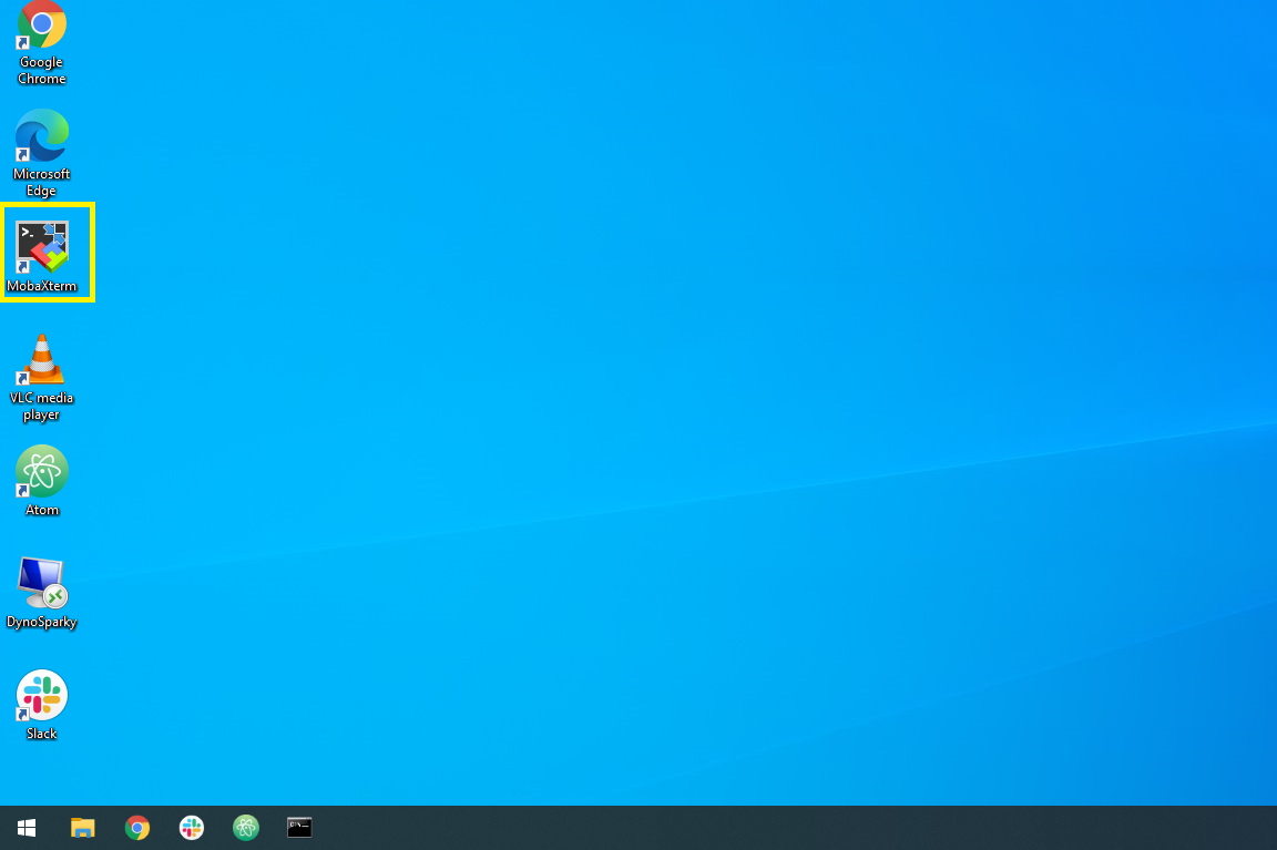 Launch MobaXterm