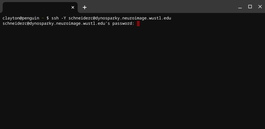 SSH syntax